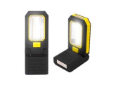 EDM LED zaklamp met haak+magneet plastic 3xAAA foto