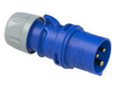 CEE 3P/16A/230V stekker blauw foto