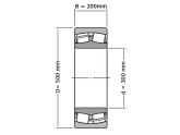 STC-Steyr Tonlager Zelfinstellend 24160 CA W33 (300x500x200mm) foto