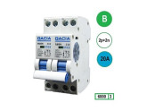 Fornuis automaat 2 x 20A B kar 2p GACIA foto