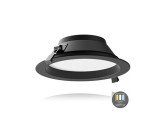LED downlighter zwart 18W Tri-White incl. driver foto