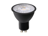 LED spot GU10 230V 3-35W 60gr zwart 4000K dimbaar foto