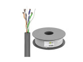 UTP CAT6 100m grijs soepel CU foto