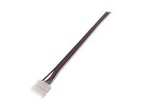 RGBW Quick aansluitstuk 5pin 12mm met 15cm draad foto