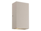 LED Wandlamp Rold plat zandkleur 10,5W 3000K IP54 foto