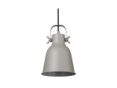 Hanglamp E27 Adrian grijs 16cm foto