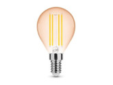 Modee LED kogel E14 4-28W 1800K filament amber dimbaar foto
