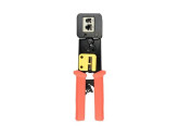Universele modulaire krimptang RJ45 / RJ12 / RJ11 foto