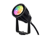 Zigbee RGB-CCT LED Tuinspot IP65 6W rond zwart foto