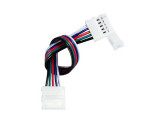 RGBW Quick koppelstuk 5pin 12mm met 15cm draad foto