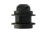 Lamphouder E27 zwart met 2x ring foto