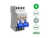 Aardlek - fornuisautomaat 2 x 16A B kar 30mA 2p SEP foto