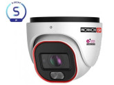 IP Camera dome 8Mpix 12V IR-led 2.8-12mm M-zoom VF foto