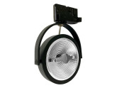 LED railspot 3-fase 15W AR111 zwart dimbaar foto