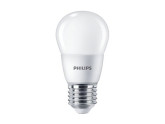Philips LED kogel E27 7-60W 4000K mat foto