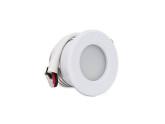 LED mini inbouwspot 1,5W 2700K 37mm 60gr rond vast wit foto