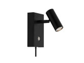 LED Wandlamp Omari 3.2W zwart touch foto