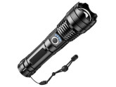 Technik LED zaklamp oplaadbaar zoom 1000 lumen foto