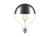 Philips LED GLS E27 7,2-50W 2700K filament kopspiegel dimbaar blister foto