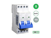 Fornuis automaat 2 x 16A B kar 2p SEP foto