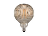 Nordlux LED Globe G125 E27 1,5-10W 2000K AVRA goud stripes foto