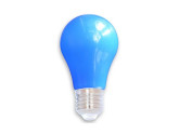 LED normaallamp GLS E27 blauw 2W foto