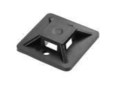 Plakzadel Kabelbinder 30x30mm Zwart 50 Stuks foto