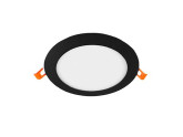 LED panel downlight 12W 4000K incl. driver zwart foto