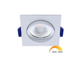 LED inbouwspot 5W DimToWarm 85mm 36gr vierkant verstelbaar wit foto
