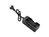 Lader voor 2 accus 3.7V volt 18650 foto
