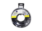 Kabel H03VV-F VMVS rond 3x1qmm zwart 10m foto