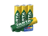 Varta NiMH oplaadbare batterij AAA 1000mA blister(4) foto