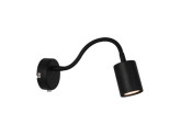 Wandlamp Explore Flex GU-10 met schakelaar zwart foto
