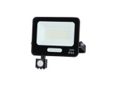 LED Bouwlamp 30W 3000K zwart + sensor foto