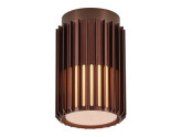 Plafondlamp Aludra E27 bruin IP54 foto