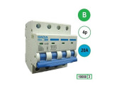 Installatieautomaat 20A B kar 4p GACIA foto
