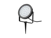 RGB-CCT LED tuinspot IP65 15W rond zwart foto