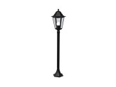 Paallamp Cardiff E27 zwart IP44 100cm foto
