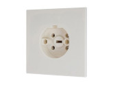 Perilex inbouw stopcontact 16A Power foto