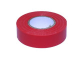 Isolatietape PVC 19mm rol 20m rood foto