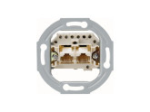 Kopp inbouw unit ISDN CAT5 2-voudig foto