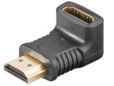 HDMI haakse adapter 270gr gold foto