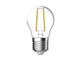 Energetic LED kogel E27 2,1-25W 2700K filament helder foto