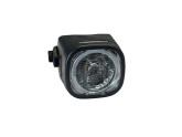 LED fietslamp USB oplaadbaar wit foto