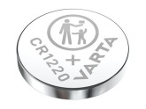 Varta CR1220 lithium knoopcel batterij 3V blister(1) foto