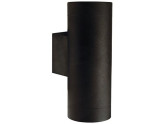Wandlamp Tin Maxi Double 2x GU10 zwart IP54 foto