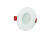 Inbouwspot vast rond 84mm wit IP65 foto