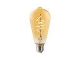 Nordlux LED ST64 E27 4,7-60W 2200K edison filament gold SMART dimbaar foto
