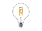 Philips LED Globe G95 E27 5,9-60W filament helder WarmGlow blister foto