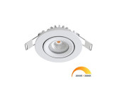 LED inbouwspot 5W DimToWarm 62mm 36gr rond verstelbaar wit foto